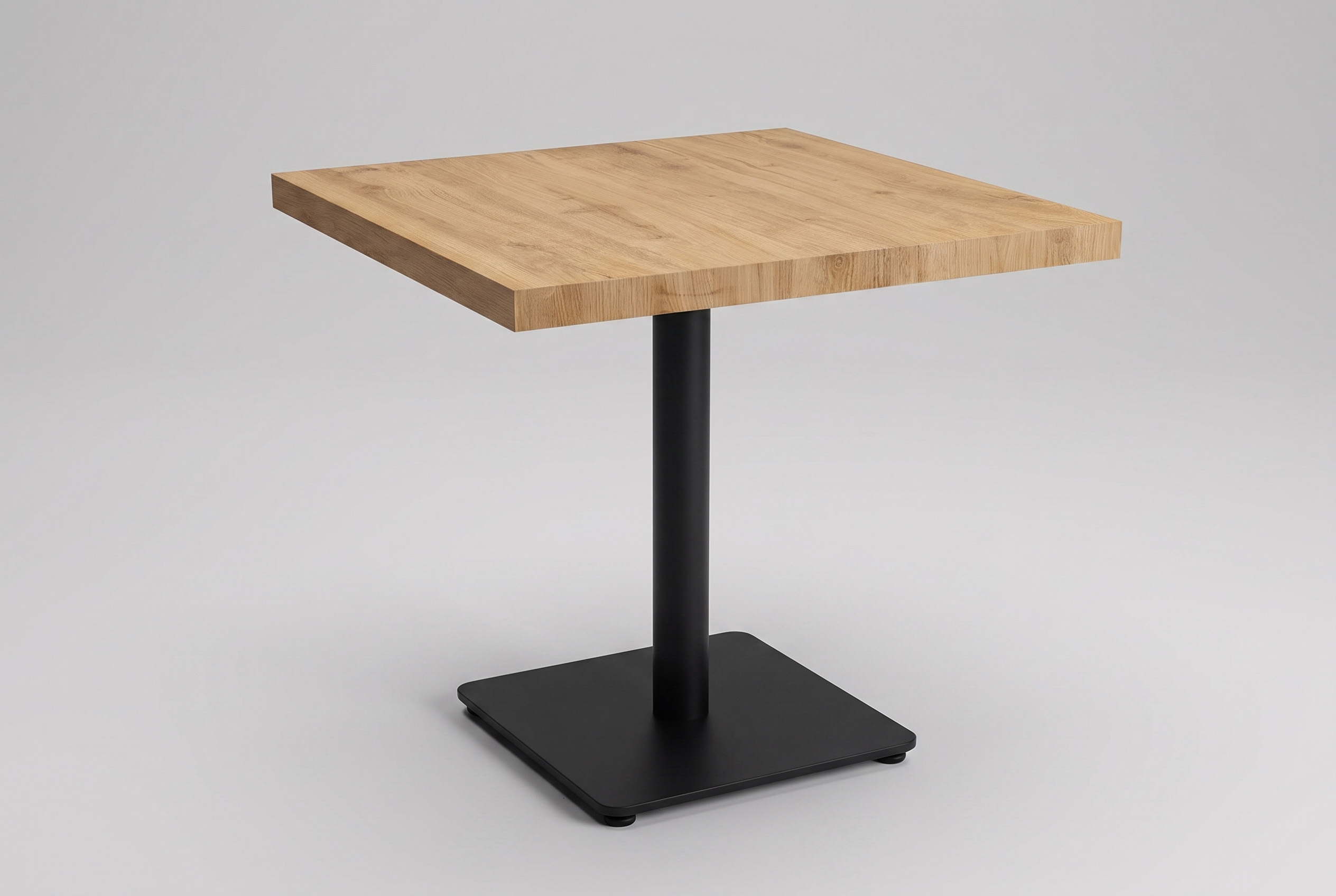 Bistro Tisch 69x69cm Hellbraun Ancona Fichte Restauranttisch Gastrotisch