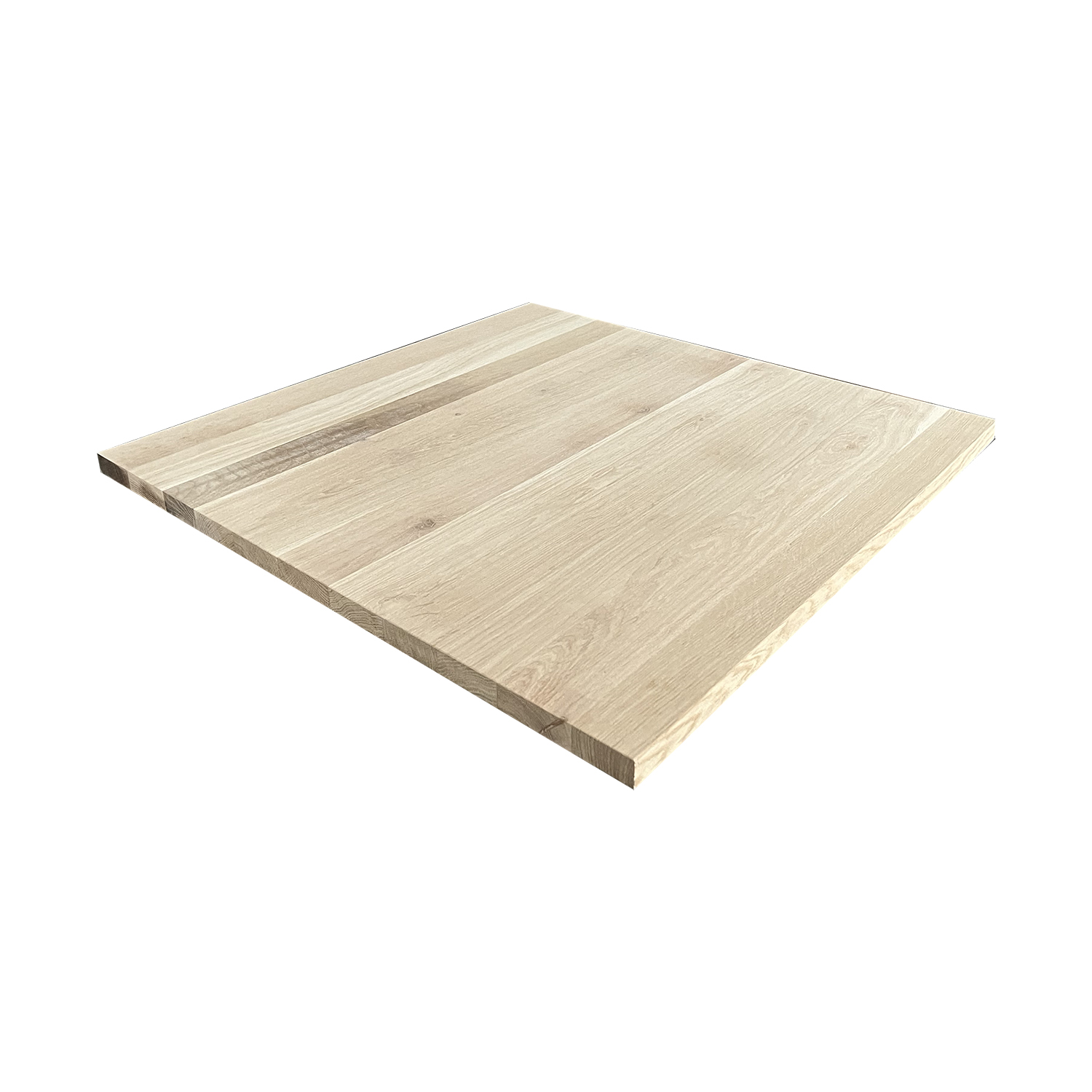 Tischplatte 80x80cm Echtholz Massivholz Eiche Natur Unbehandelte-ING10533 Tischplatte 80x80cm Echtholz Massivholz Eiche Natur Unbehandelte-ING10533