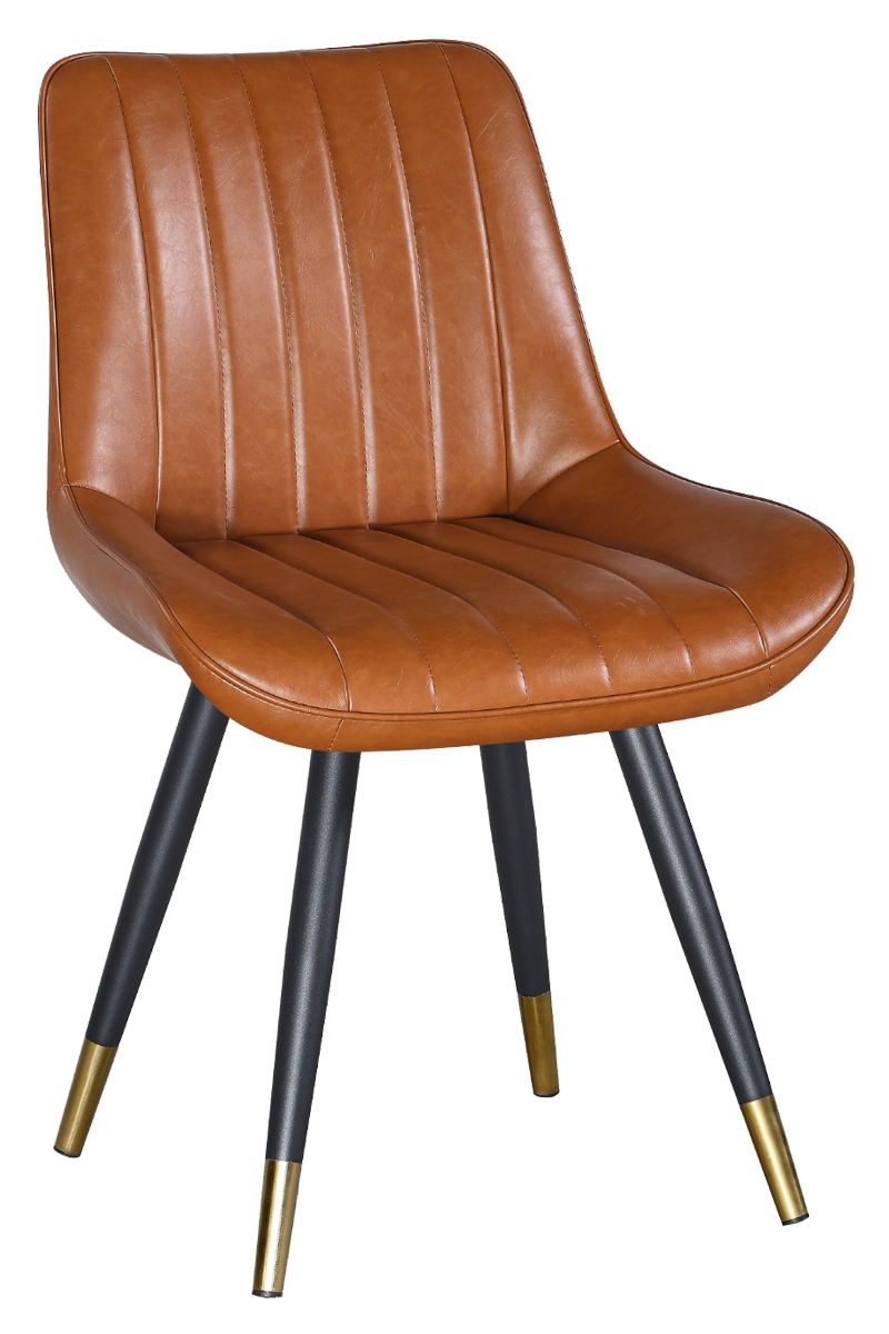 Restaurant Bistro Stuhl Jessie Kunstleder Kupfer Retro Design Restaurant Bistro Stuhl Jessie Kunstleder Kupfer Retro Design