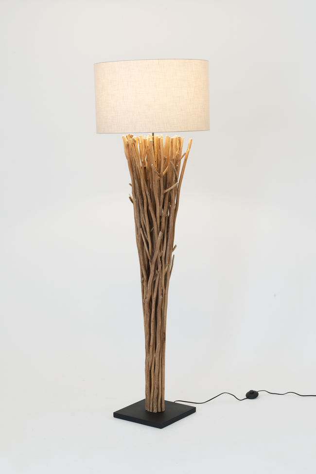 Stehlampe 1-flammig Palmaria Wood Stehlampe 1-flammig Palmaria Wood