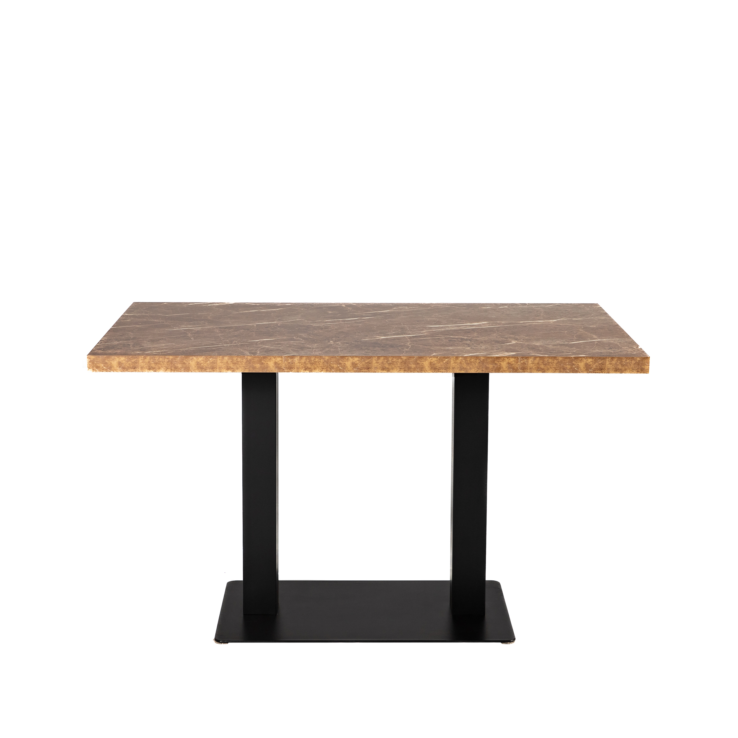 Restauranttisch Catania Mocca Marmor Optik 120x70cm Bistrotisch Gastrotisch-ING10742 Restauranttisch Catania Mocca Marmor Optik 120x70cm Bistrotisch Gastrotisch-ING10742