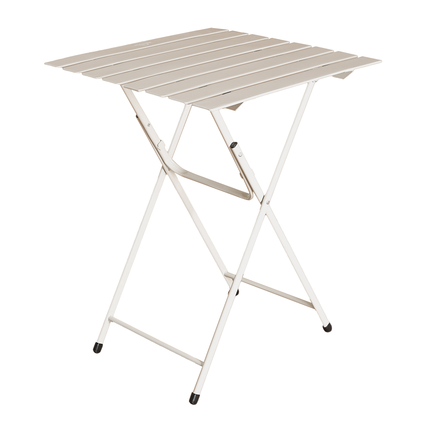 Outdoor Bistro Tisch 55x55cm Madrid Weiß klappbar