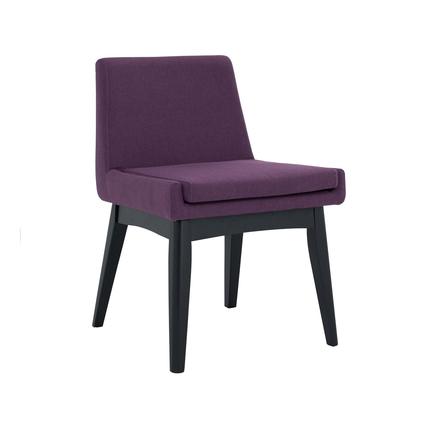 Restaurant Stühle Chano Violet mit Schwarze beine aus massivholz-ING10857 Restaurant Stühle Chano Violet mit Schwarze beine aus massivholz-ING10857