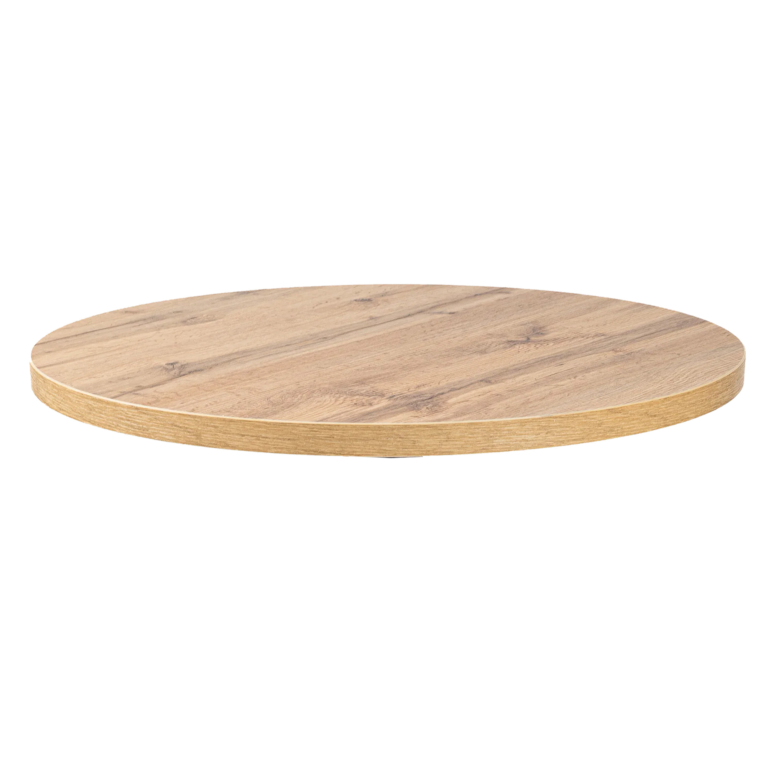 Tischplatte Andora Eiche Rund D120 x 3,6cm kratzfest mit ABS Schutzkante-ING10663 Tischplatte Andora Eiche Rund D120 x 3,6cm kratzfest mit ABS Schutzkante-ING10663