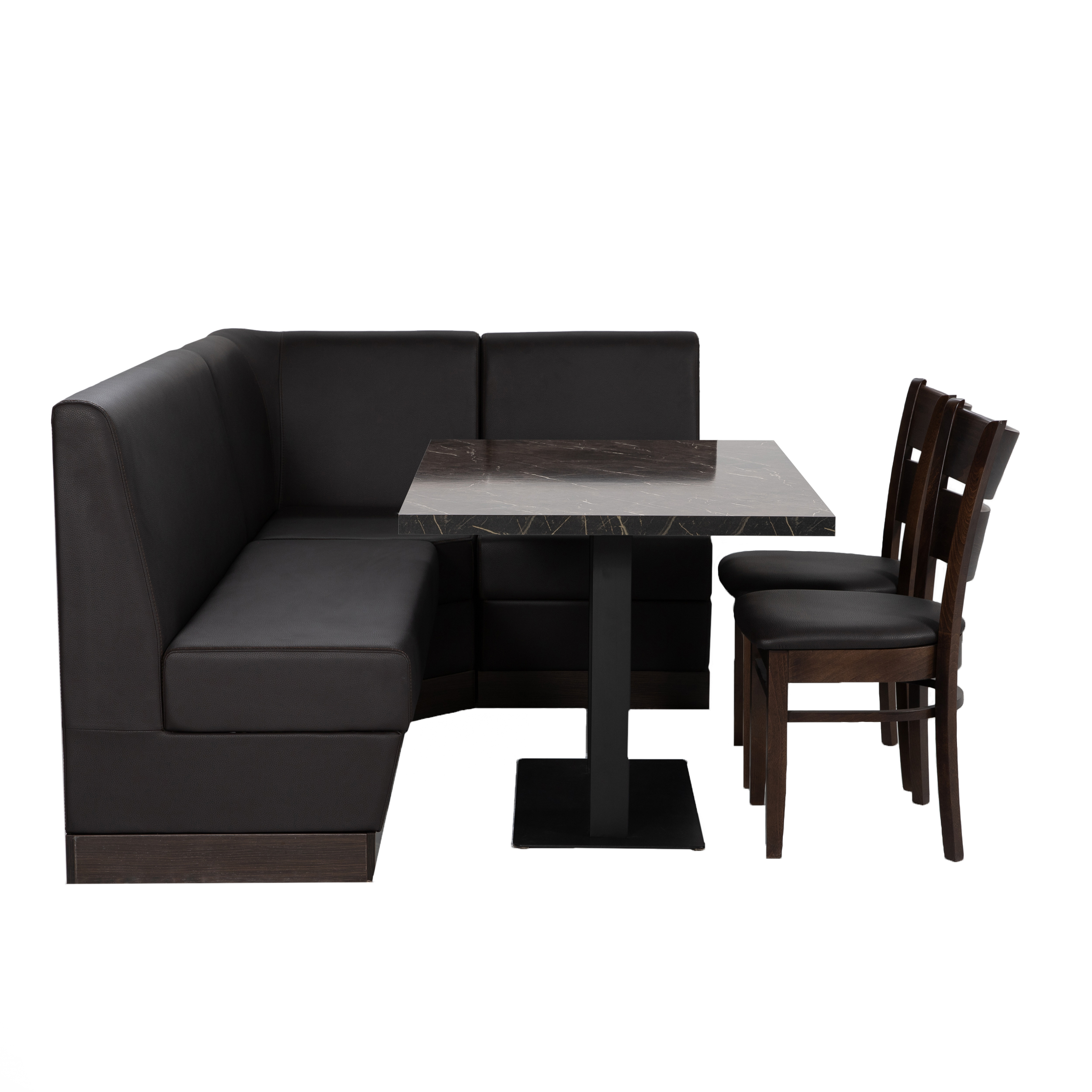 Restauranttisch Catania Braun Marmor Optik 120x80cm Bistrotisch Gastrotisch-ING10741 Restauranttisch Catania Braun Marmor Optik 120x80cm Bistrotisch Gastrotisch-ING10741