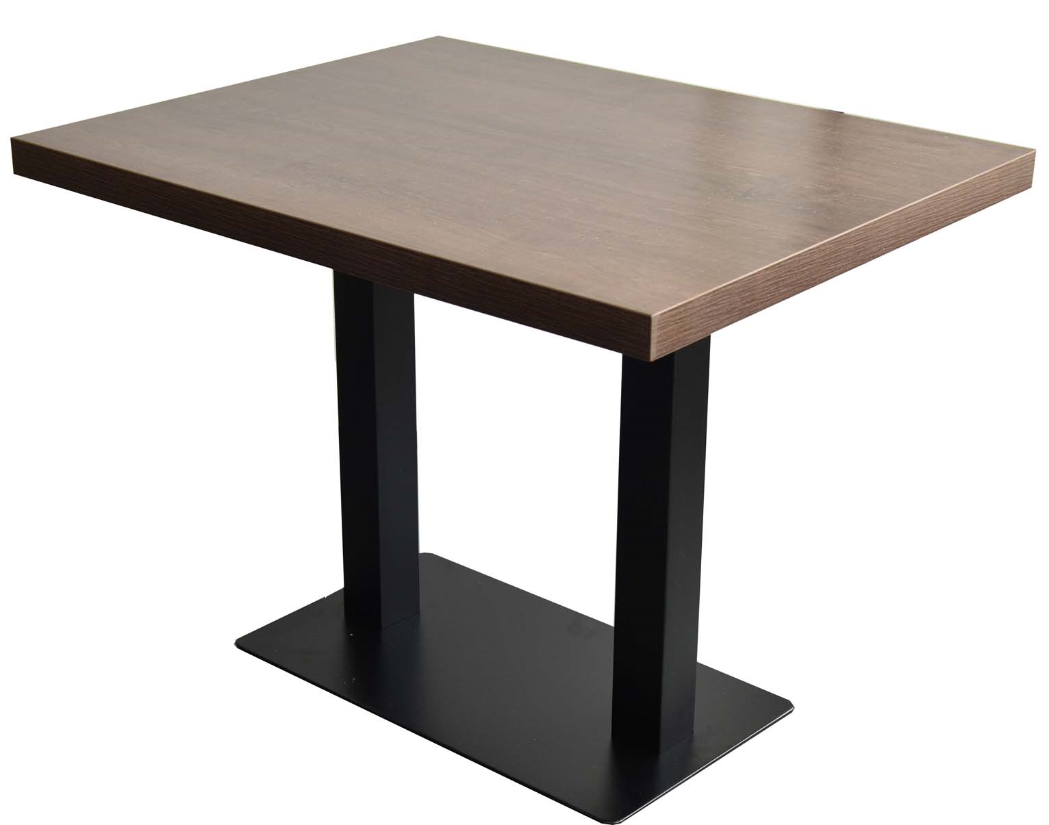 Tisch Palermo Walnuss 100x80cm Restauranttisch Bistrotisch Gastrotisch-ING10235 Tisch Palermo Walnuss 100x80cm Restauranttisch Bistrotisch Gastrotisch-ING10235