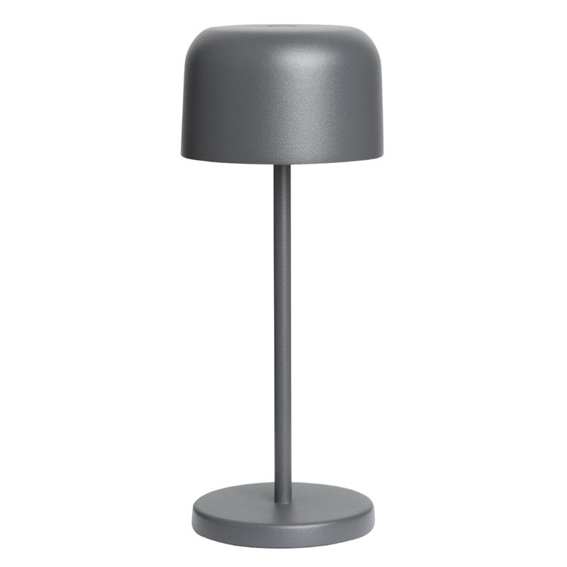 Akku Tischlampe dimmbar Sienna Grau Small