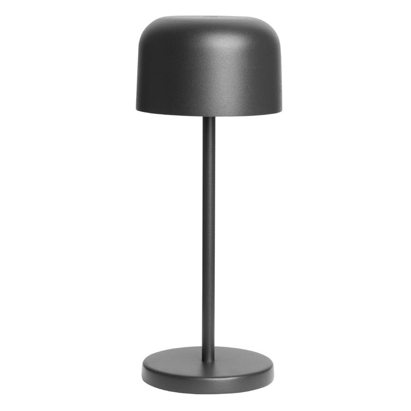 Akku Tischlampe dimmbar Sienna Schwarz Small