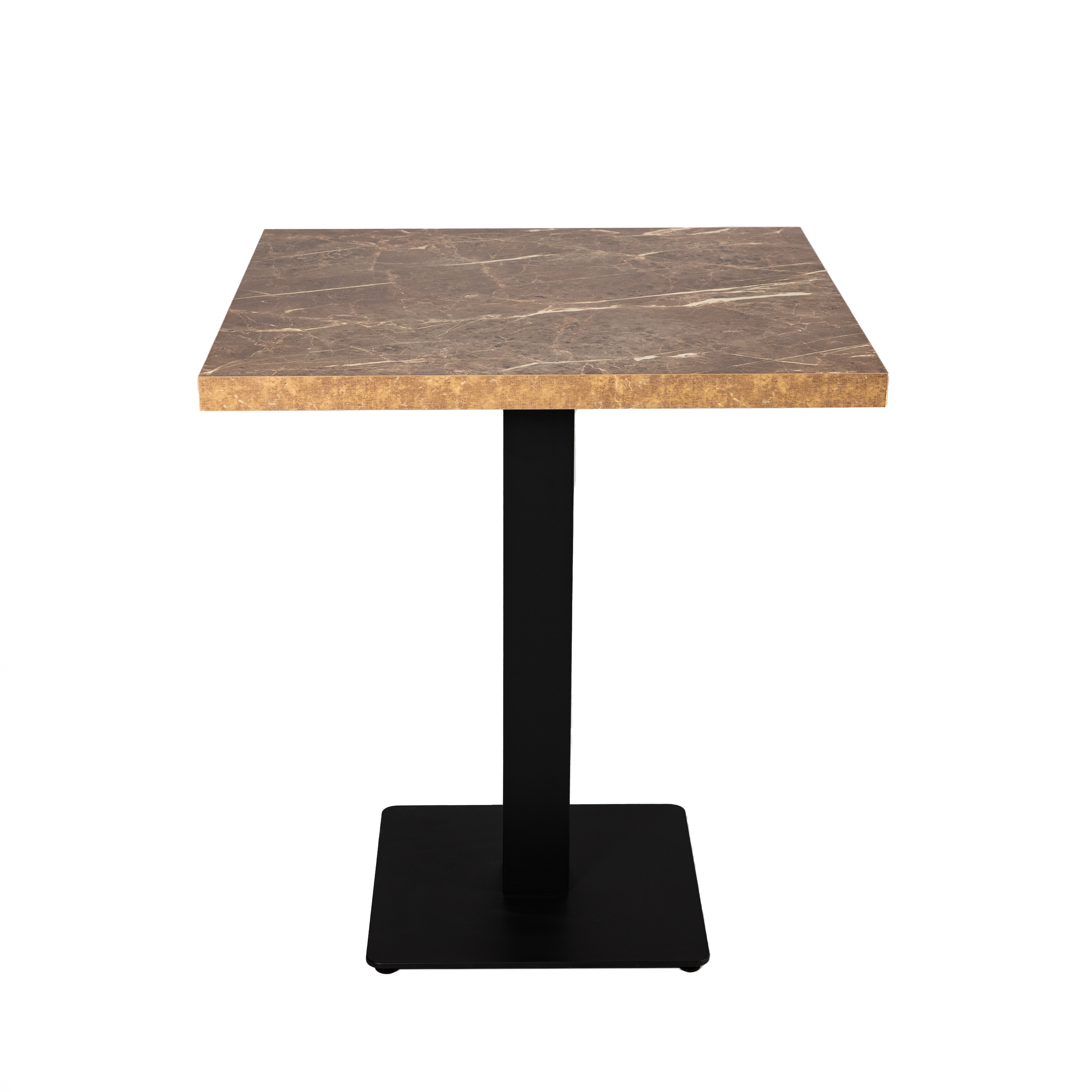 Restauranttisch Catania Mocca Marmor Optik 70x70cm Bistrotisch Gastrotisch-ING10747 Restauranttisch Catania Mocca Marmor Optik 70x70cm Bistrotisch Gastrotisch-ING10747