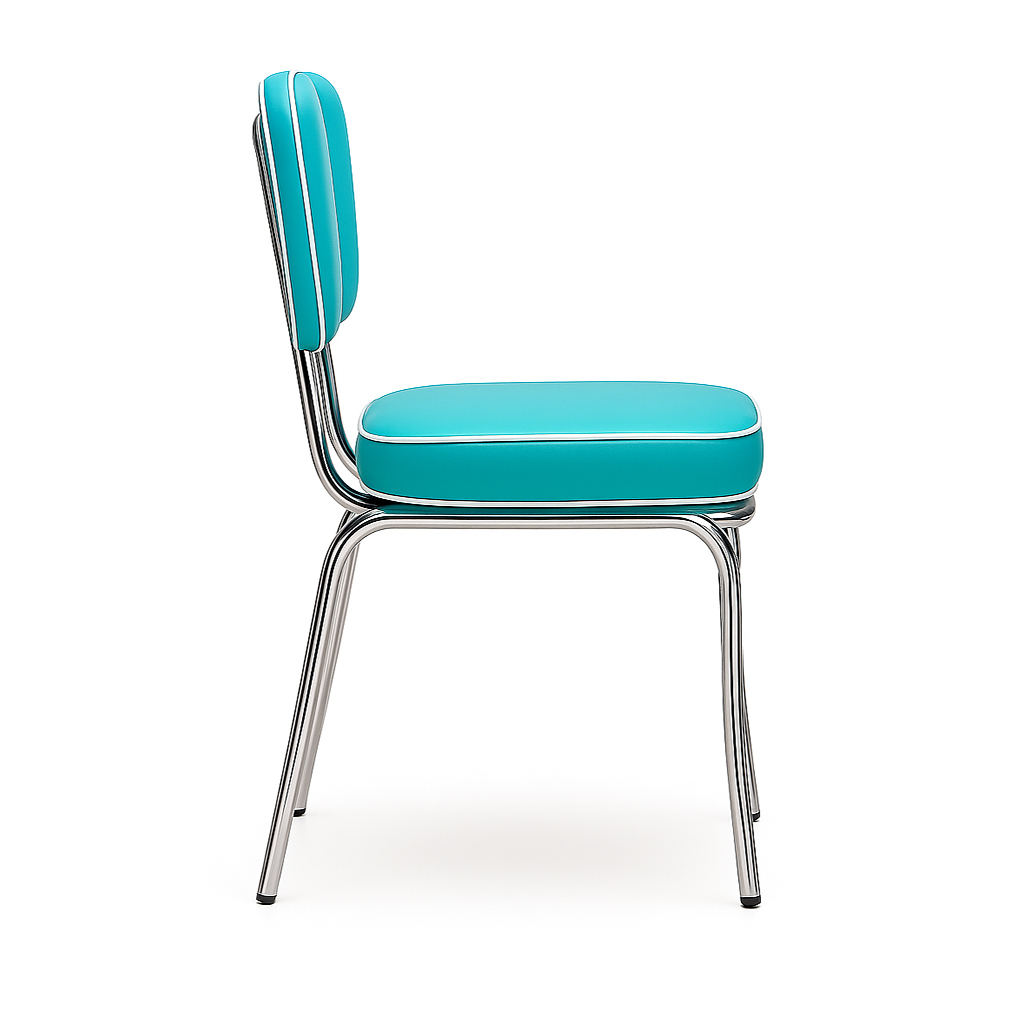 Banc de diner américain Chaise rétro Banc Gastro Banc