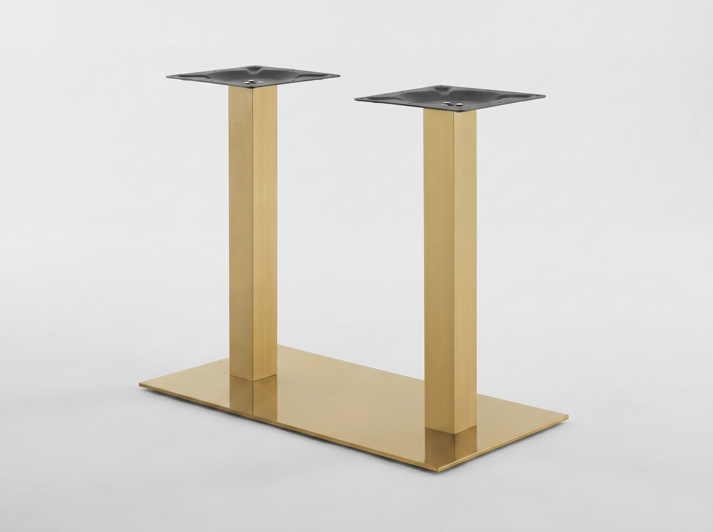 Restaurant Bistro Tischbein TB2 Gold 2-beinig