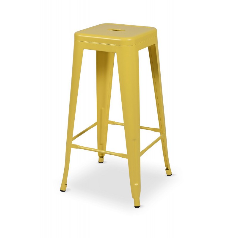 Barhocker aus Stahl Steel Colore Gelb Barhocker aus Stahl Steel Colore Gelb