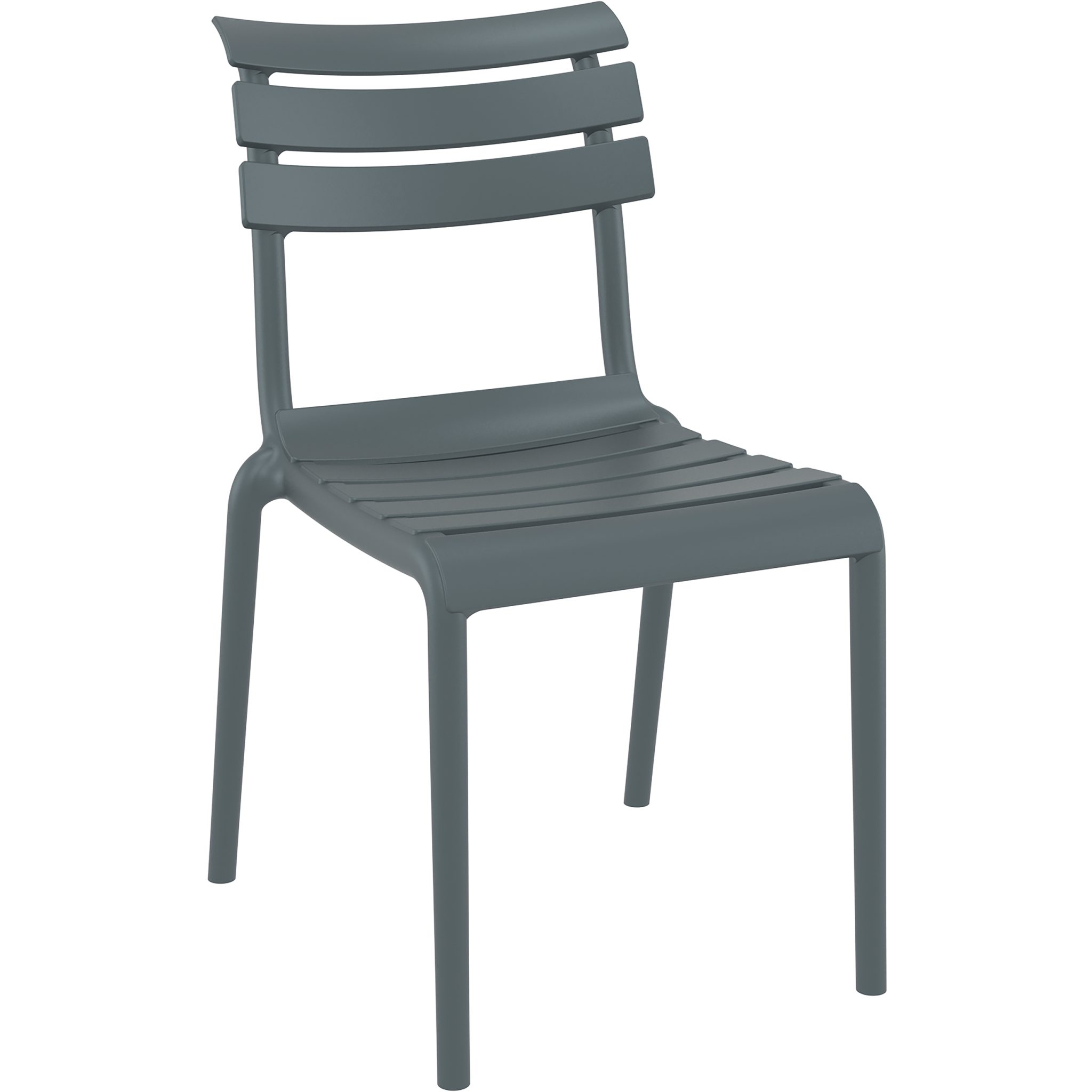 Outdoor Stuhl Polypropylen Berlin Anthrazit Schwarz Outdoor Stuhl Polypropylen Berlin Anthrazit Schwarz
