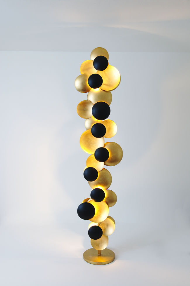 Stehlampe 9-flammig Bolladaria Gold Black Stehlampe 9-flammig Bolladaria Gold Black