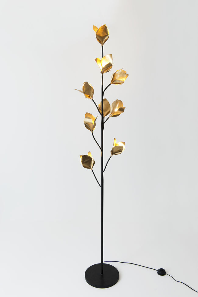 Stehlampe 9-flammig Poesia Flower Gold Stehlampe 9-flammig Poesia Flower Gold