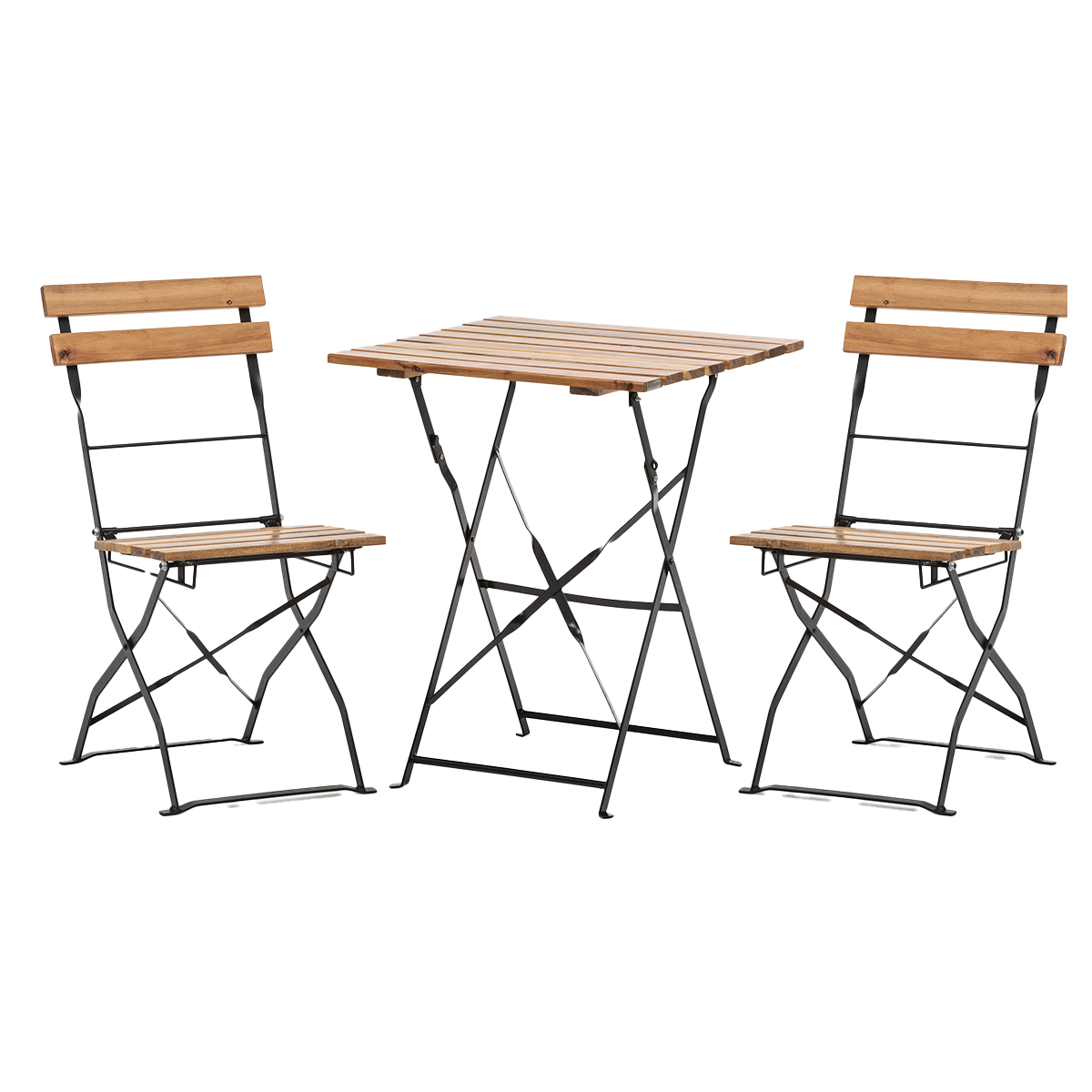 Outdoor Garnitur Brüssel 1+2 Tisch 60x60cm und Stühle Outdoor Garnitur Brüssel 1+2 Tisch 60x60cm und Stühle