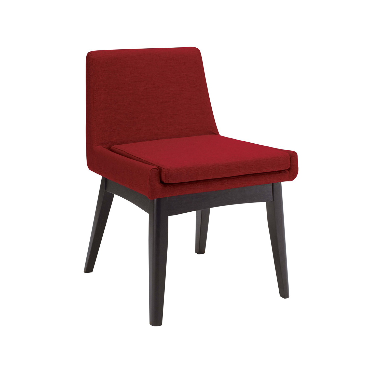 Restaurant Stühle Chano Rot mit Schwarze beine aus massivholz-ING10855 Restaurant Stühle Chano Rot mit Schwarze beine aus massivholz-ING10855