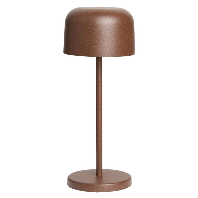Akku Tischlampe dimmbar Sienna Braun Small