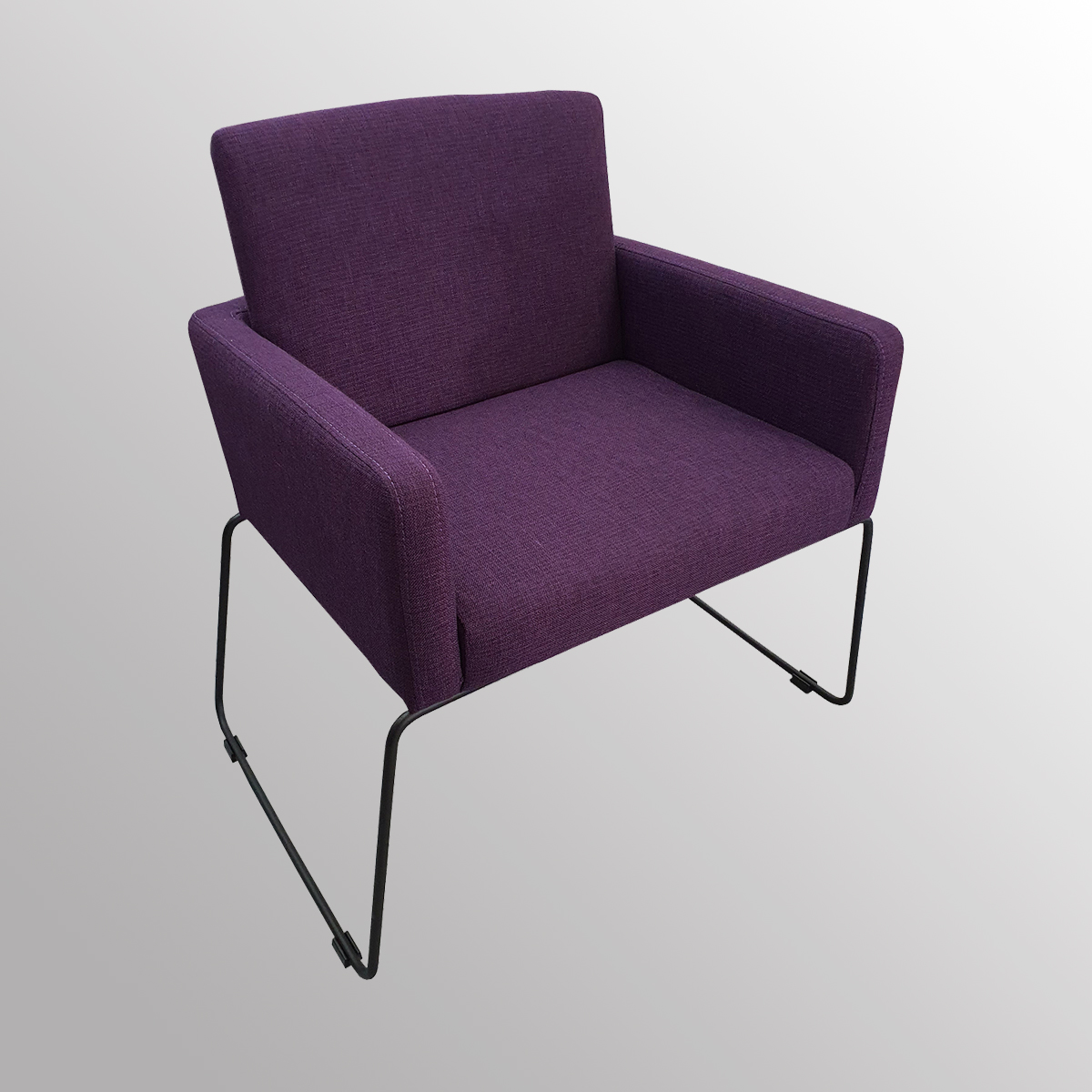 Stuhl Delma Sessel Cocktailsessel Loungesessel Lila mit Armlehne-SW10386 Stuhl Delma Sessel Cocktailsessel Loungesessel Lila mit Armlehne-SW10386